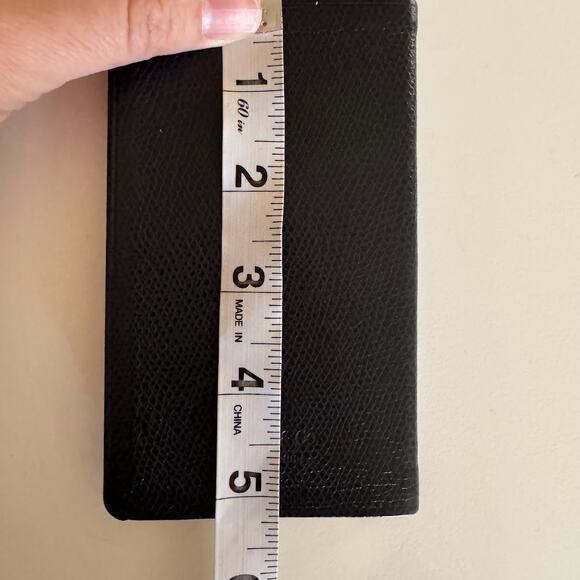 Vintage Tiffany & Co. Black Leather Address Book 5 1/4" by 3 1/4" New - Picture 5 of 6